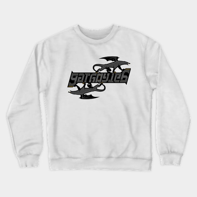 Gargoyles Ambigram Crewneck Sweatshirt by Phoenix8341